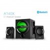 Generic A140X 2.1 Bluetooth Speaker - Black